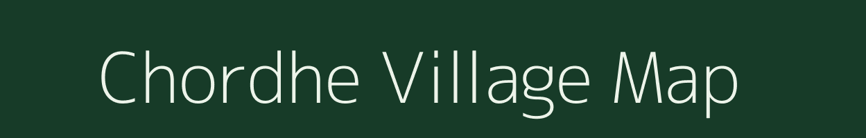 Chordhe village map in Maharashtra