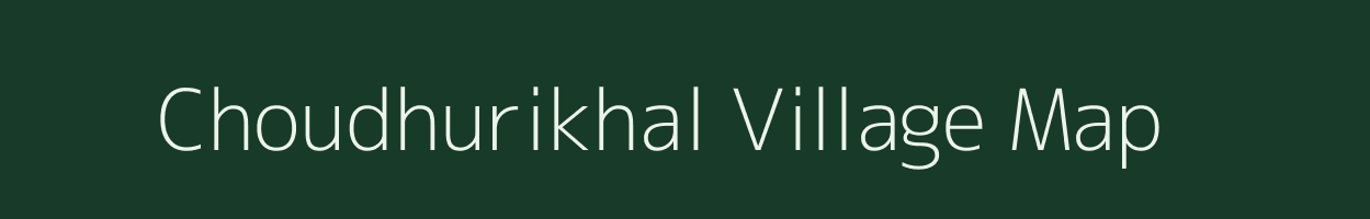 Choudhurikhal village map in Manipur