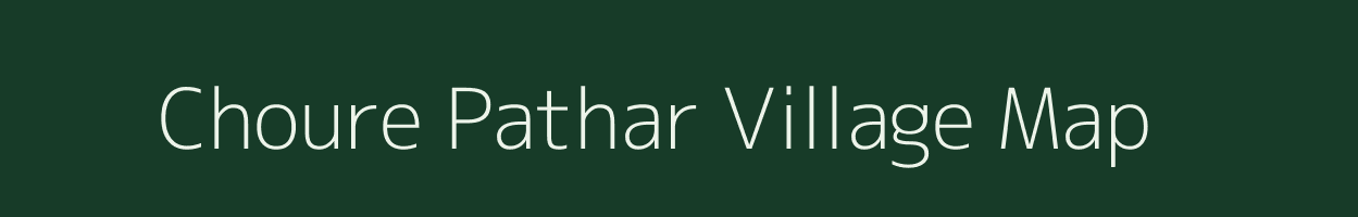 Choure Pathar village map in Madhya Pradesh