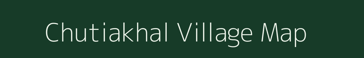 Chutiakhal village map in Jharkhand