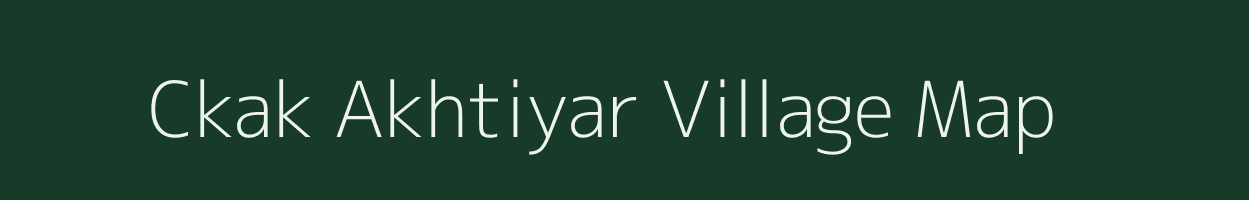 Ckak Akhtiyar village map in Uttar Pradesh