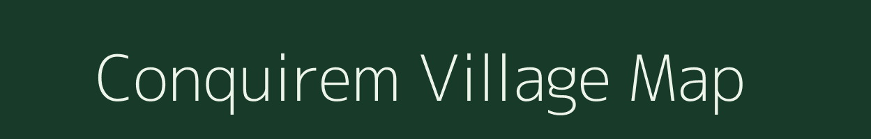 Conquirem village map in Goa