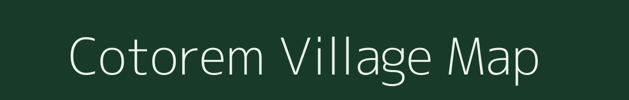 Cotorem village map in Goa