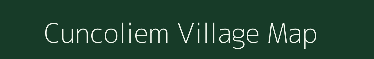 Cuncoliem village map in Goa