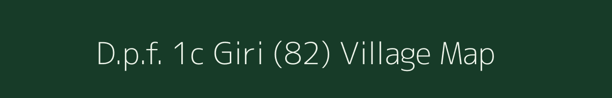 D.p.f. 1c Giri (82) village map in Himachal Pradesh