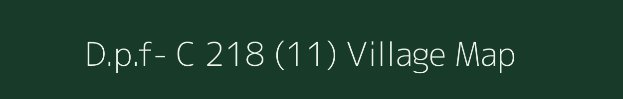 D.p.f- C 218 (11) village map in Himachal Pradesh