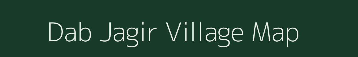 Dab Jagir village map in Jammu & Kashmir