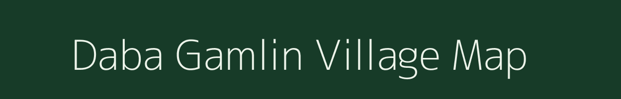 Daba Gamlin village map in Arunachal Pradesh