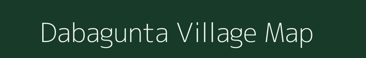 Dabagunta village map in Odisha