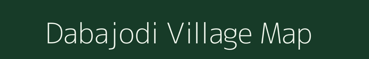 Dabajodi village map in Odisha