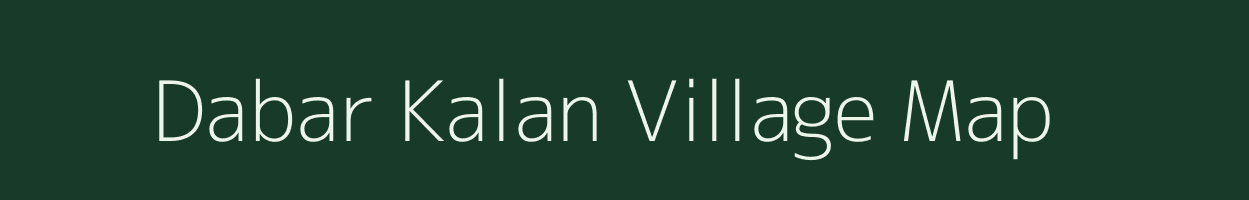 Dabar Kalan village map in Rajasthan