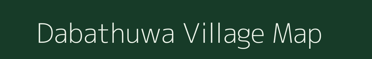 Dabathuwa village map in Uttar Pradesh