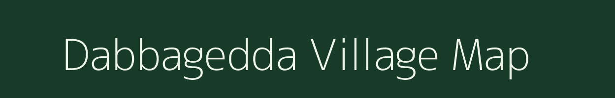 Dabbagedda village map in Andhra Pradesh