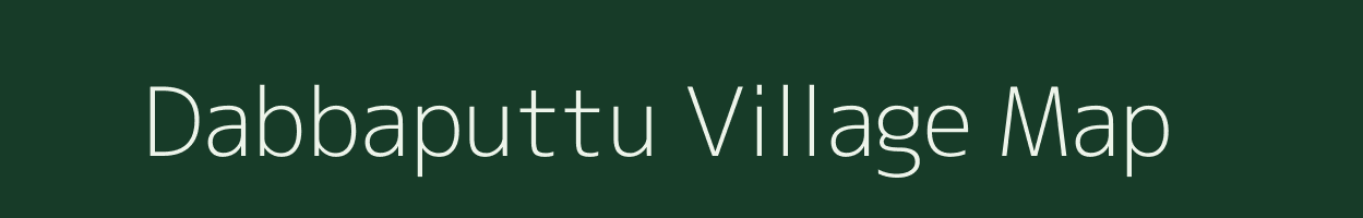 Dabbaputtu village map in Andhra Pradesh