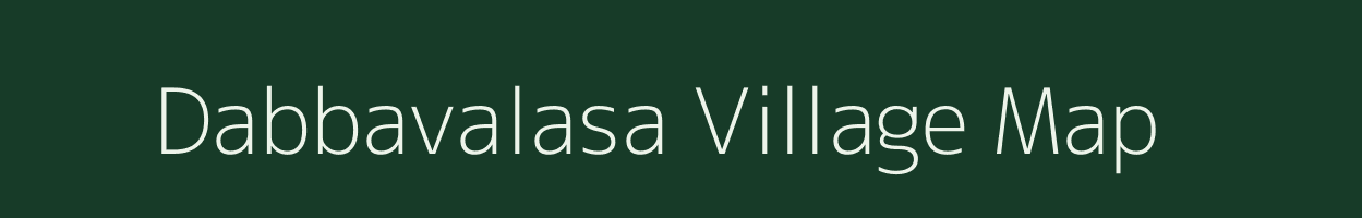Dabbavalasa village map in Andhra Pradesh