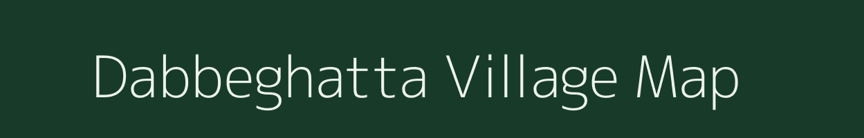 Dabbeghatta village map in Karnataka