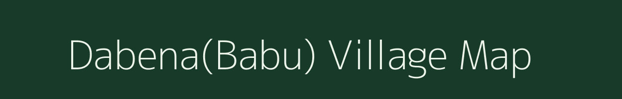 Dabena(Babu) village map in Chhattisgarh