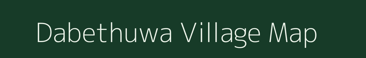 Dabethuwa village map in Uttar Pradesh