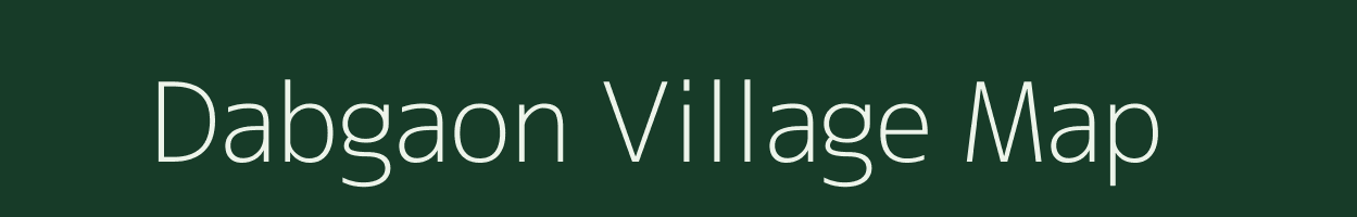 Dabgaon village map in Chhattisgarh