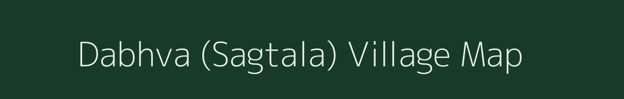 Dabhva (Sagtala) village map in Gujarat