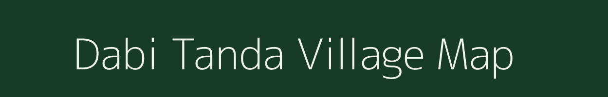 Dabi Tanda village map in Maharashtra