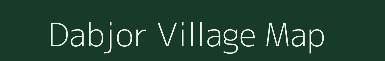 Dabjor village map in Odisha