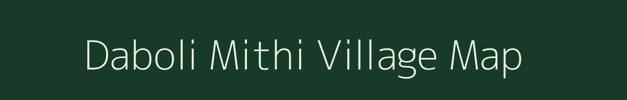 Daboli Mithi village map in Rajasthan