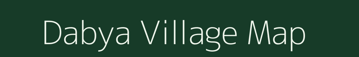 Dabya village map in Madhya Pradesh