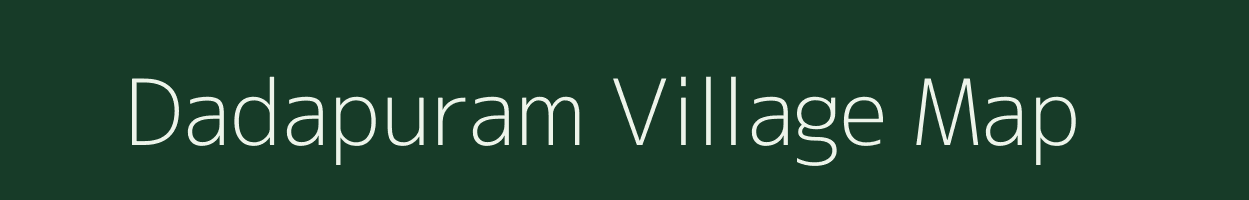 Dadapuram village map in Tamil Nadu