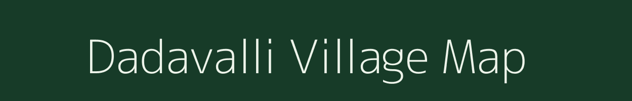 Dadavalli village map in Andhra Pradesh