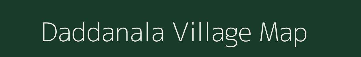 Daddanala village map in Andhra Pradesh