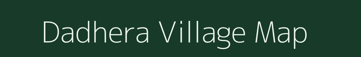 Dadhera village map in Maharashtra