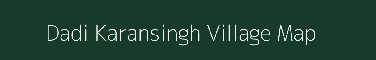 Dadi Karansingh village map in Madhya Pradesh