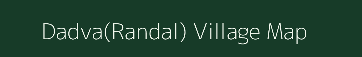 Dadva(Randal) village map in Gujarat