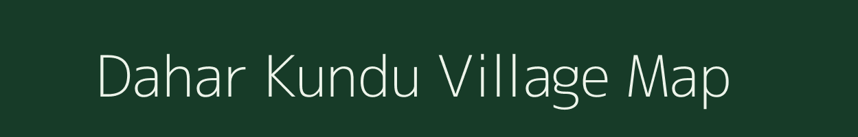 Dahar Kundu village map in West Bengal