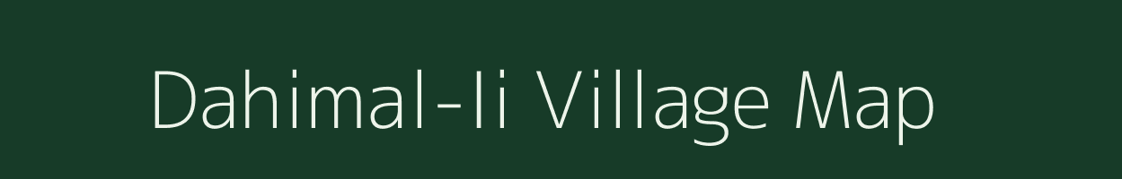 Dahimal-Ii village map in Odisha