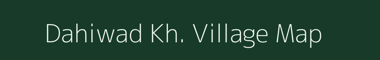 Dahiwad Kh. village map in Maharashtra