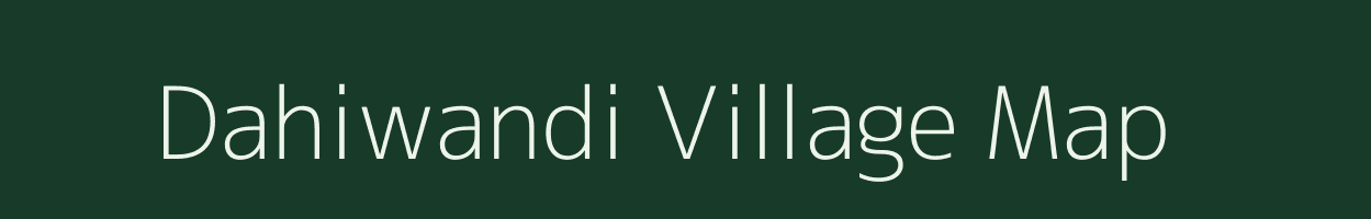 Dahiwandi village map in Maharashtra