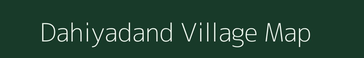 Dahiyadand village map in Chhattisgarh