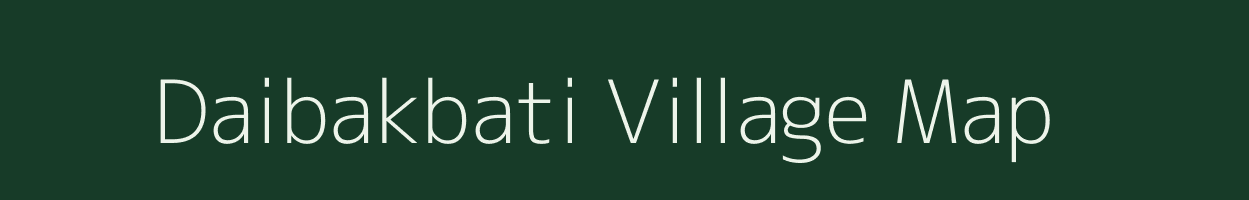 Daibakbati village map in West Bengal