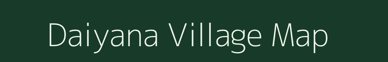 Daiyana village map in Rajasthan