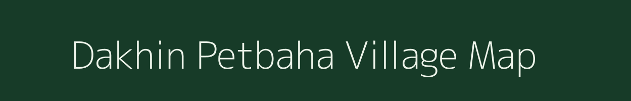 Dakhin Petbaha village map in Assam