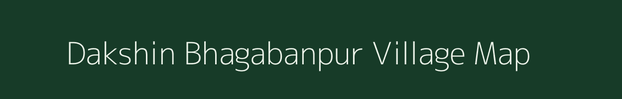 Dakshin Bhagabanpur village map in West Bengal