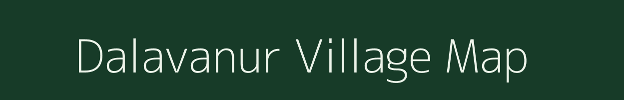 Dalavanur village map in Tamil Nadu