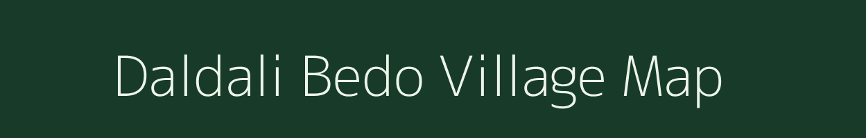 Daldali Bedo village map in Jharkhand