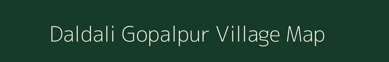 Daldali Gopalpur village map in Jharkhand