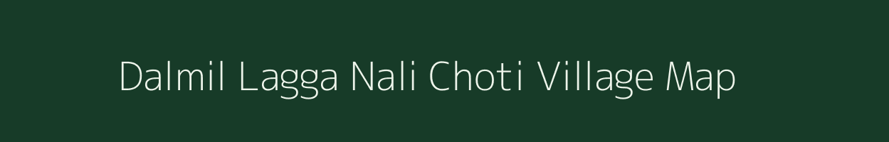 Dalmil Lagga Nali Choti village map in Uttarakhand