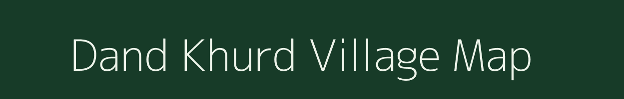 Dand Khurd village map in Rajasthan