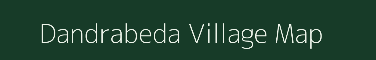 Dandrabeda village map in Odisha