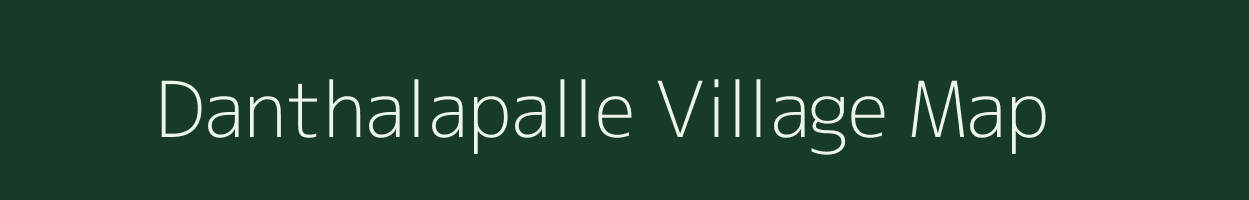 Danthalapalle village map in Andhra Pradesh
